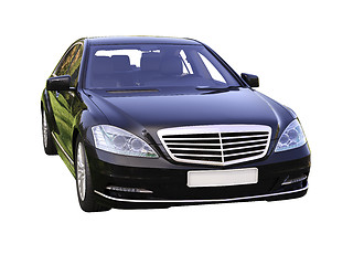 Image showing Modern luxury executive car