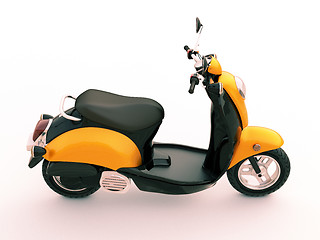 Image showing Classic scooter