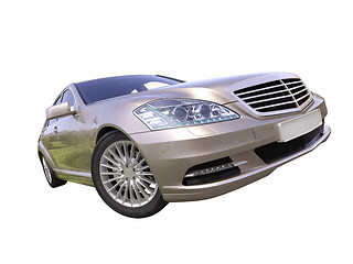 Image showing Modern luxury executive car