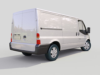 Image showing Commercial van