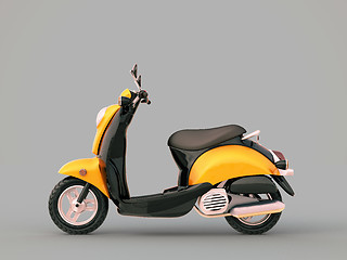 Image showing Classic scooter