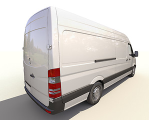 Image showing Commercial van