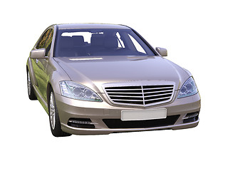 Image showing Modern luxury executive car