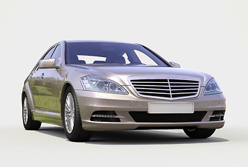 Image showing Modern luxury executive car