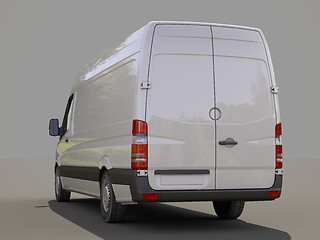 Image showing Commercial van