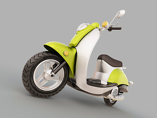 Image showing Classic scooter