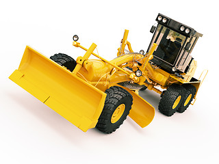 Image showing Modern grader 