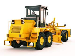 Image showing Modern grader 