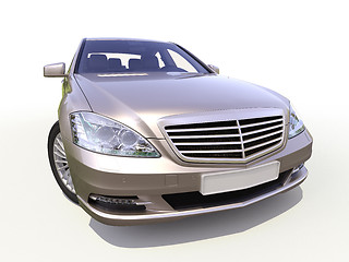 Image showing Modern luxury executive car