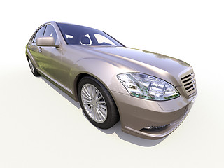 Image showing Modern luxury executive car