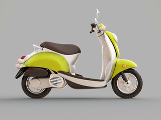 Image showing Classic scooter