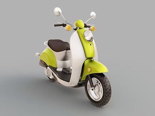 Image showing Classic scooter