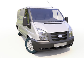 Image showing Commercial van