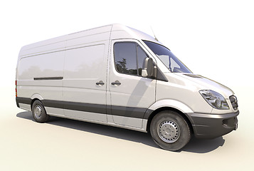 Image showing Commercial van