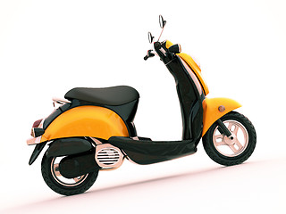 Image showing Classic scooter