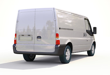 Image showing Commercial van