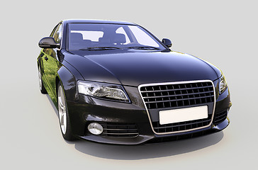 Image showing Modern luxury car