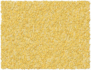 Image showing Shelled peanuts background. From the Food background series