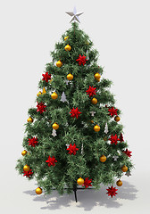 Image showing Christmas tree