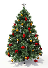 Image showing Christmas tree