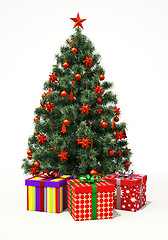 Image showing Christmas tree