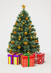 Image showing Christmas tree