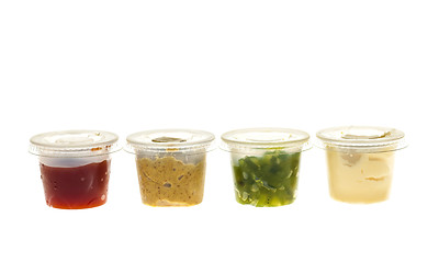 Image showing Condiment containers