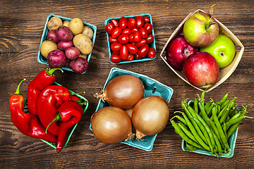 Image showing Market fruits and vegetables