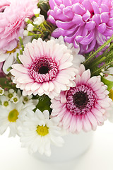 Image showing Bouquet of pink flowers