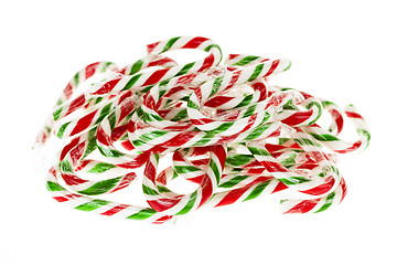 Image showing Candy canes