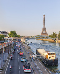 Image showing The Peloton in Paris