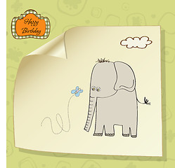 Image showing baby shower card