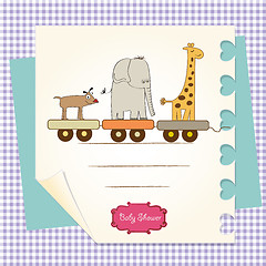 Image showing baby shower card