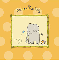 Image showing little cute elephant