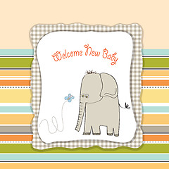 Image showing baby shower card