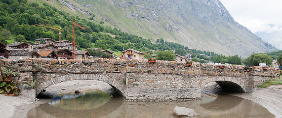 Image showing bonneval sur arc village