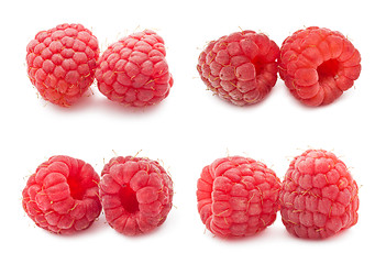 Image showing Raspberries