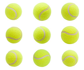 Image showing Tennis balls