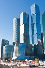 Image showing Modern scyscrapers