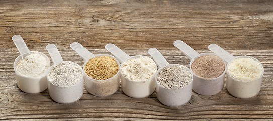 Image showing gluten free flours