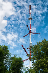 Image showing TV tower in Kaliningrad