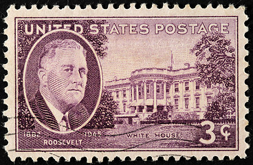 Image showing Roosevelt Stamp