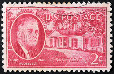 Image showing Roosevelt Stamp