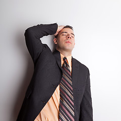 Image showing Stressed Out Business Man