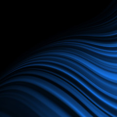 Image showing Abstract background with blue flow. EPS 10