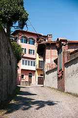 Image showing Pinerolo streets - tourists attraction