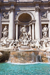 Image showing Fountain di Trevi