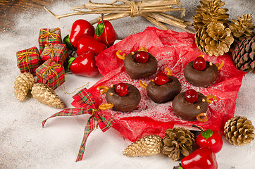 Image showing Reindeer donut