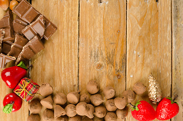 Image showing Assorted  Christmas treats