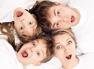 Image showing Fun family